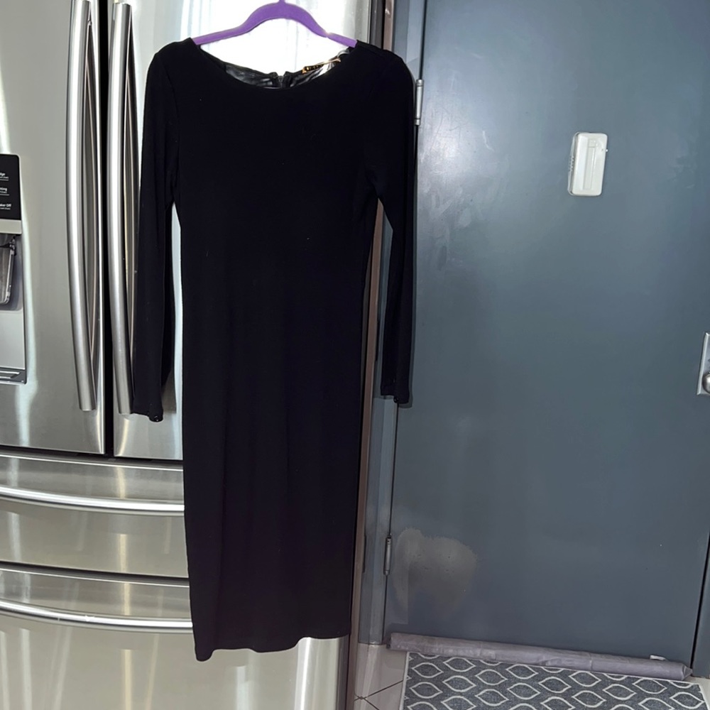 Alice and Olivia black dress size large